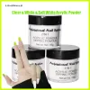 Liquids 1fl.oz Clear & White & Soft White Acrylic Powder Basement 3in1 Sculpture Dipping Powder Manicure Monomer EMA Nail Acrylics 2830