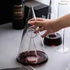 Outils de bar bouteilles de vin cristallines à la main