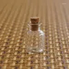 Speicherflaschenkapazität 1,5 ml (16 24 6 mm) 100pcs/Los Drei Stile Wunsch Flasche Kork Glasfläschchen Mini mit Korken
