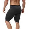 Calzoncillos boxeadores de pierna larga algodón macho boxeador pantalones pantalones cortos bajo use longitud de rodilla ropa interior coton