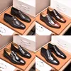 Designers Shoes Men Loafers Genuine Leather Mens Business Office Work Formal Dress Shoes Brand Designer Party Wedding Flat Shoe With box 38-45