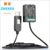 Adaptadores USB NPFW50 Adaptador de energia do acoplador ACPW20 DC para Sony Alpha A7S A7II A7R A6400 A6000 A6500 A6100 A6300 ZVE10