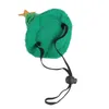 Ropa para perros 1 PC Verde tela no tejida Hat de Navidad Cat Dosates de gato