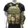 Multi-Functional Camouflage Body Armor Tactical Equipment Molle Plate Vest Military Chest Rig Molle Vest for Camping 240408
