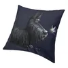 Kudde Scottish Terrier Cover 40x40cm Polyester Scottie Dog Throw Case For Car Square Pillow Case sovrumsdekoration