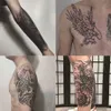 Tatoo Transfer 1PC Długotrwałe (do 15 dni) Wodoodporne bezpieczne zdrowe i realistyczne czarne serie Tymczasowe naklejki na tatuaż 240426