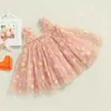 Girl's Dresses Ma Baby 6M-5Y Toddler Kid Baby Girls Tulle Dress Daisy Strawberry Dresses For Girls Summer Party Beach Holiday Clothing D01L2404