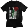 Men's T-Shirts Mens Palestine T-shirts Love and Peace Short sleeved T-shirts Cool T-shirts Summer Palestine DNA T-shirts Mens T-shirts J240426