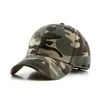 Ballkappen original klassische Low -Profil -Baumwollhut -Männer Frauen Baseball Cap Dad Hut Verstellbare unkonstruierte einfache Cap Camouflage Großhandel J240425