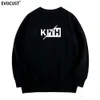 Kith heren sweatshirts ontwerper hoodies mode streetwear kith paar van Instagram tiener dames ronde nek sweatshirts pullover jas kith hoodie 9900
