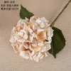 Flores decorativas 3pcs Sedra Hydrangea Artificial Big Flower Heads Living Living Home Wedding Party Decor Decor Longo Plant Fake DIY