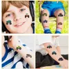 Tattoo Transfer Monster Truck Tijdelijke tatoeages Stickers For Kids Boys Happy Birthday Monster Truck Ballonnen Big Wheel Racing Party Foil Balloon 240426