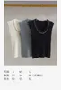 Women's Tanks & Camis designer 2023 Summer Solid Color Diamond Embedding Tank Top Versatile Simple and Casual Outwear Slim Fit Sleeveless Nanyou Wear IH1L