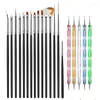 Nail Art Kits Nails Things Brushes For Manicure Set Accessories Tools Supplies Professionals Setnail Drop Delivery Otb9F