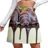 Skirts Chocolate Cake - Southland Mini Skirt Midi For Women Kpop Summer Clothing Female