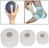 Safety 10 Rolls Cotton Athletic Sports Tape Elastic Cohesive Bandage Self Adhesive First Aid Injury Wrap Support for Wrist Ankle