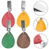 Bord mattor Trackduksvikt Marmor Stone Teardrop Tungt täckhållare Hanger Metal Clip Patio