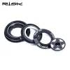 Parts RISK 4455mm Bicycle Headset for Tapered Headtube 4456 Bike Double Bearing Headset for 1.5 Taper Fork / 28.6mm Straight Fork