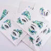 Tattoo Transfer Green Crystal Tattoo Sticker Sexy Face Glitter Rhinestone Temporary Tattoo Music Festival Party Shiny Eyes Body Jewelry Tattoos 240427