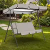 Swing Canopy Waterproof Garden Swing Seat Replacement Canopy Sun Shade Awising Cover för Patio Swing Garden Swing Outdoor 240425