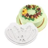 Formen Nüsse Weihnachten Silikonzucker -Immobilienform Cupcake Backform Fondantkuchen Dekoration Werkzeuge