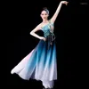 Stage Wear Classical Dance Costumes Female Elegant Umbrella Fan Modern Hanfu Dancewear Ancient Chinese Square Costume For
