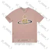 Viviane Westwood Men's Spray Orb Vivienne T Shirt Ropa de marca Men Mujeres Mujeres de verano con letras 100% Jersey de algodón TEES 1900