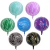 Party Decoration 22Inch 4D Marble Wedding Balloons 1pc flera agatfärgklot för engagerad dekor