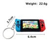 Mini PS5 Keychain Game Tears of the Kingdom Game Console Controller Model Soft PVC Caeyring For Men Women Key Chains Toys Gift
