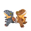 Nouveau mignon mini Tyrannosaurus rex sac de trèfle pendentif dessin animé dinosaure peluche poupée