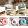 Mini Donut Negative Ion Humidifier USB Round Household Air Purifier for Home Office Desktop Donut Steam Diffuser Mini Sprayer 240425