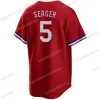 Maglie da baseball personalizzate economiche all'ingrosso Corey Seager Adolis Garcia Jacob Degrom Home Away Jersey Men Women Youth