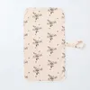 Mats Happy Flute 35 * 60CM washable baby diaper replacement pad soft 100% polyester portable replacement pad waterproof cover baby padL2404