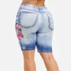 Shorts pour femmes Summer Fomens Plus taille élastique imprimée y240425