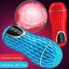 Other Health Beauty Items Mens Masturbation Prostate Massage Mens 5D Soft Silicone Simulated Real Vaginal Masturbation Cup Adult Sexy Q240426