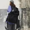 Backpack TechWear Style Kombinacja wielofunkcyjna Hip Hop punk mężczyzn Kobiety sznurowanie rowerowe