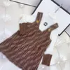 Early Autumn New Girl Baby Western Fashionable Dress Set High end Bottom Shirt and Skirt Two Piece Set for Big Children