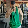 Summer Brand Vest Mesh Gym Clothing Mens Tank Tops Sleeveless Shirt Bodybuilding Equipment Fitness Stringer Tanktop 240410