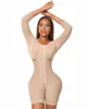 Women's Shapers Fajas Full Body Shaping Bodysuits For Long Sleeve Compression Garments After Liposuction Postpartum Shapewear Women