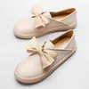 Scarpe casual Sweet Spring Silk Bowknot moca