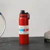 Portable Travel Car Water Cup Stainless Steel Space Kettle Thermos Flask Large Capacity Sports Bottle 240415