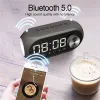 Orologi S8 SP8 Wireless Bluetooth Specchio specchio orologio HD Multifunzione Stereo Sleeo Slamer Alarring Clock FM Radio TF Scheda Dual ANNICCHI