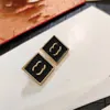 2023 CCLIES Studörhängen Pearl Diamond Drop Gold C Earring Designer för Woman Fashion Brand Not Fade Silver Wedding Women Earings
