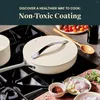 Kookgerei sets anti -aanbak keramische set (12 -delige) potten pannen deksels en keukenopslag - niet giftige oven veilig compatibel met