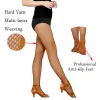 Socks 50pcs/pack Dance Pantyhose Women Fishnet Tights for Ballroom&latin Dance Hard Yarn Elastic Latin Dance Stockings