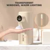 IPX6 Automatisch schuimzeep Dispenser HD LED Display Liquid Soap Dispensers Infrarood Motion Sensor Hand Sanitizer met USB -oplaad 240419