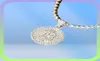 Karopel Hip Hop Full Cubic Zirconia Pendant Personnaliser 16/18/20/24 pouces Iced Out Tennis Chain Fashion Collier Collier Gift X05091356891
