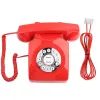 Accessories Retro Vintage Telephone European Style Old Phones Desktop Corded Fixed Telephone Landline Phone for Home Office Hotel