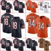 18 Jersey de football Caleb Williams DJ Moore Darnell Wright Walter Payton Jaquan Brisker Darnell Mooney Cole Kmet Brian Urlacher Robert Tonyan Rome Odunze