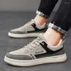 Lässige Schuhe Männer Turnschuhe atmungsaktiv bequemer hochwertiger Schuhe im Freien im Freien Skateboard Mode Schnüre flach Zapatos de Hombre